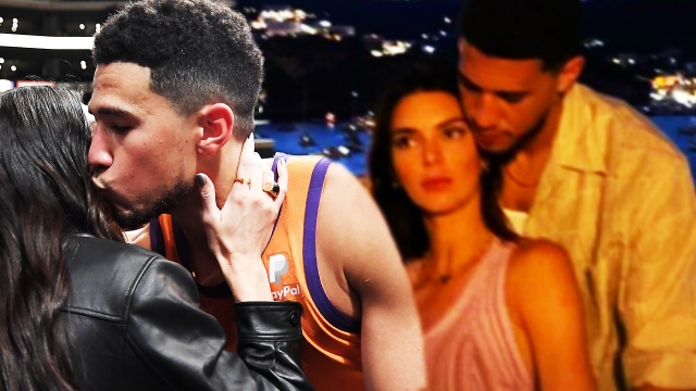 Kendall Jenner Kisses Devin Booker Courtside In Rare Display Of Pda