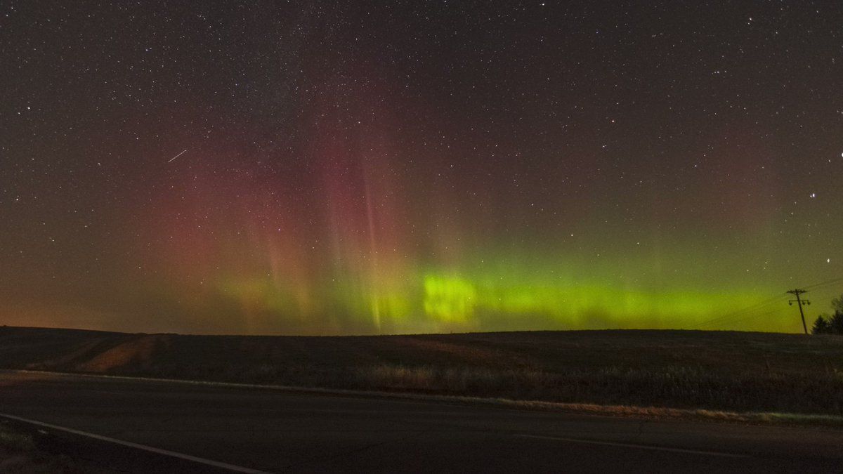 Northern Lights Illuminate Sky Over Rural Minnesota [Video]