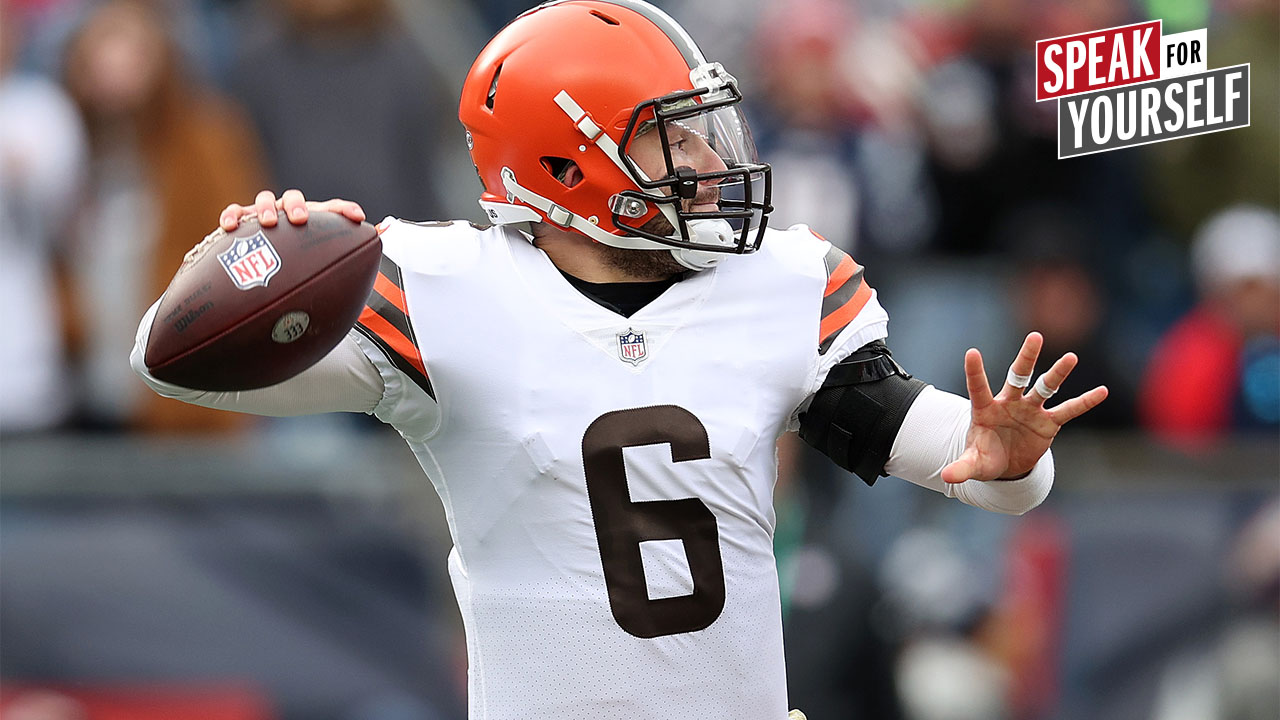 UNDISPUTED  Skip Bayless reacts Bucs targeting Baker Mayfield as potential  starting QB 