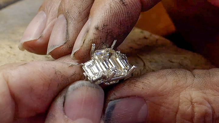 How a $250,000 7-carat diamond ring is made