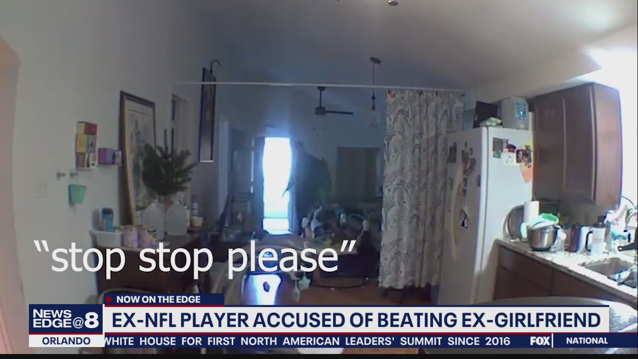 ex nfl player zac stacy allegedly seen in video brutally attacking ex girlfriend police