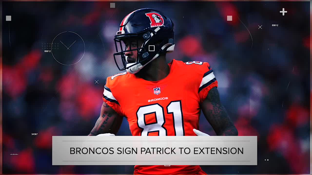 Denver Broncos sign WR Tim Patrick to a three-year contract extension  through 2024, NFL News, Rankings and Statistics