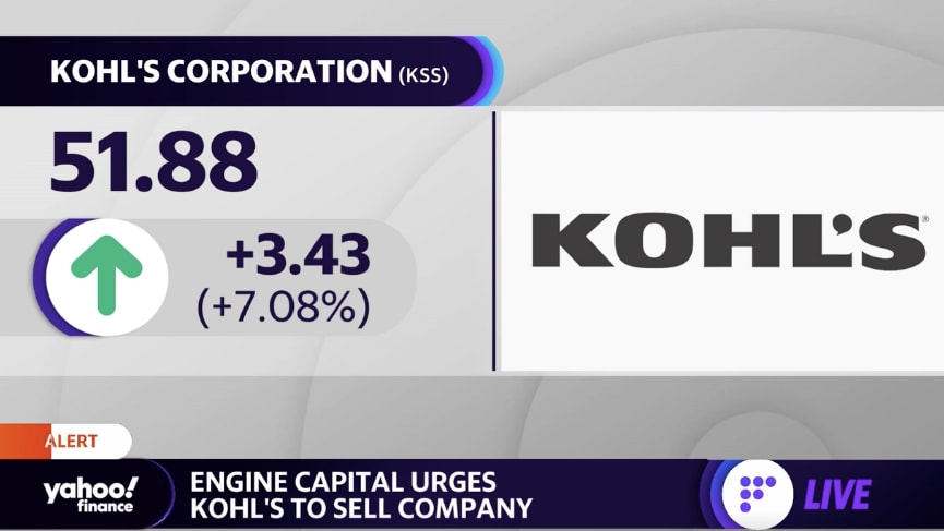 Kohl's ends talks of selling its company 