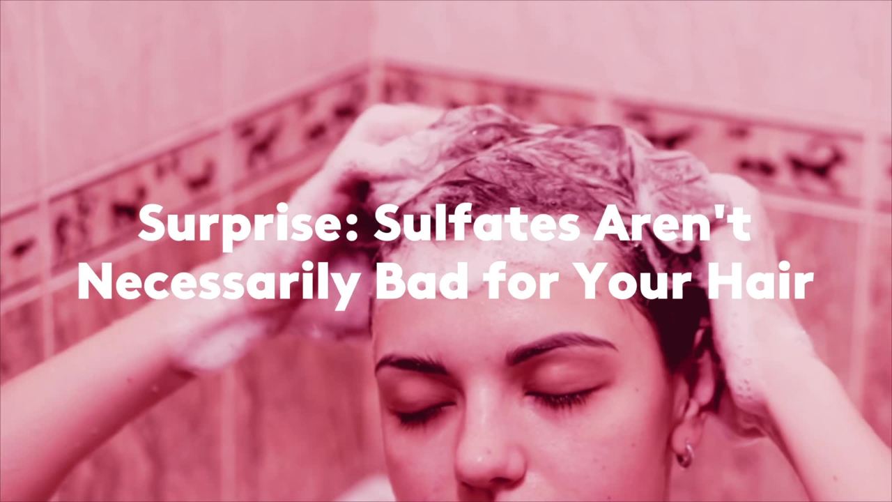 Surprise: Sulfates Aren't Necessarily Bad for Your Hair thumbnail