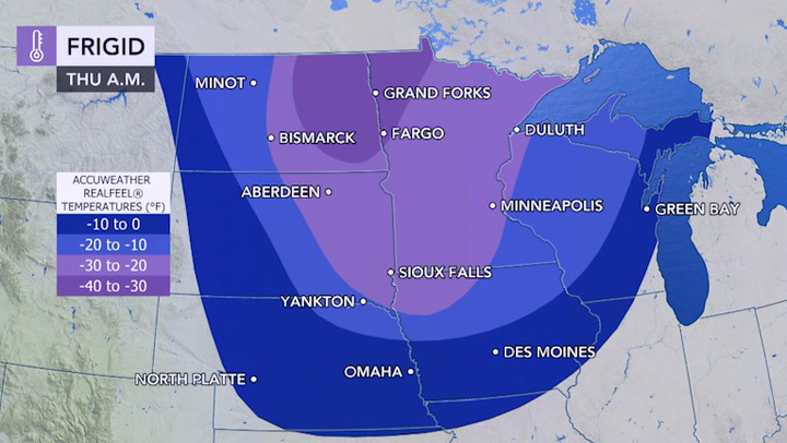 Multiple rounds of snow to blanket Midwest to Northeast