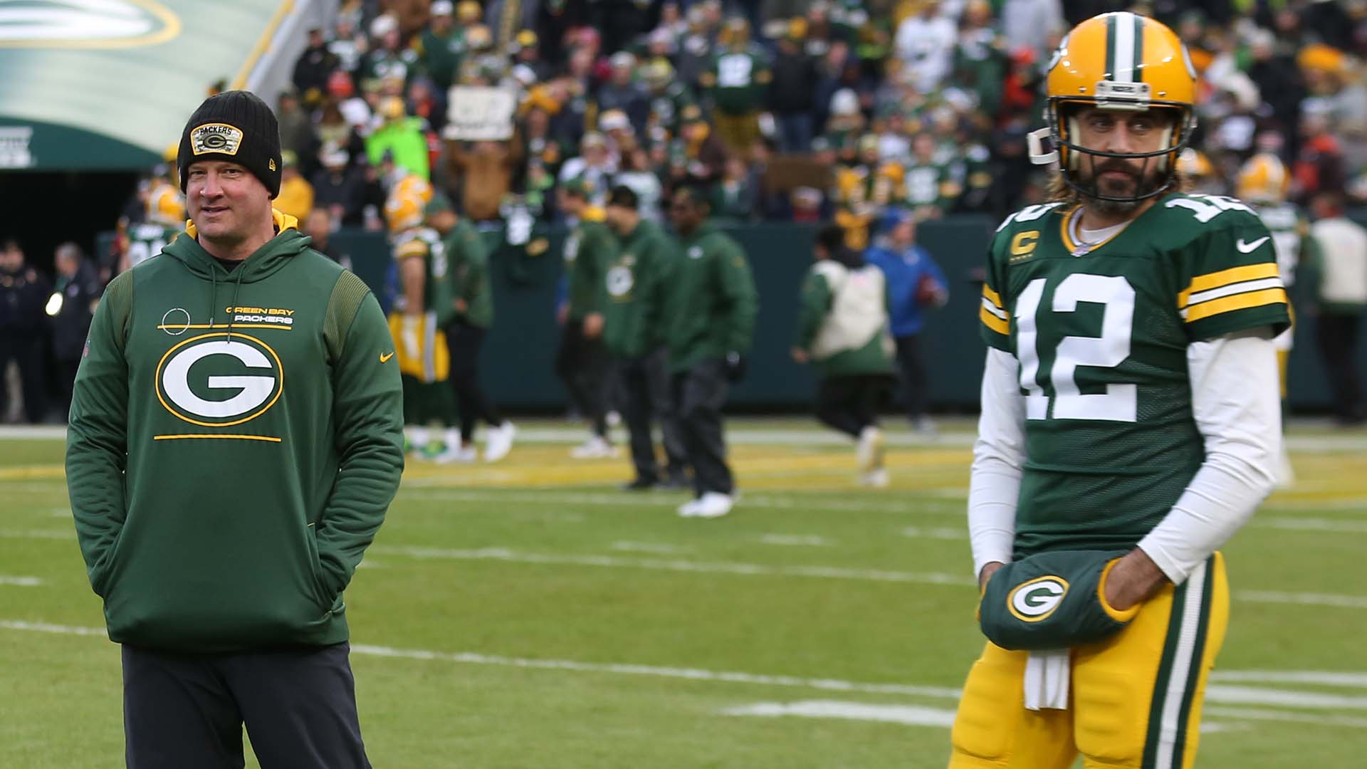 Aaron Rodgers imagines what it'd be like playing for the Bears