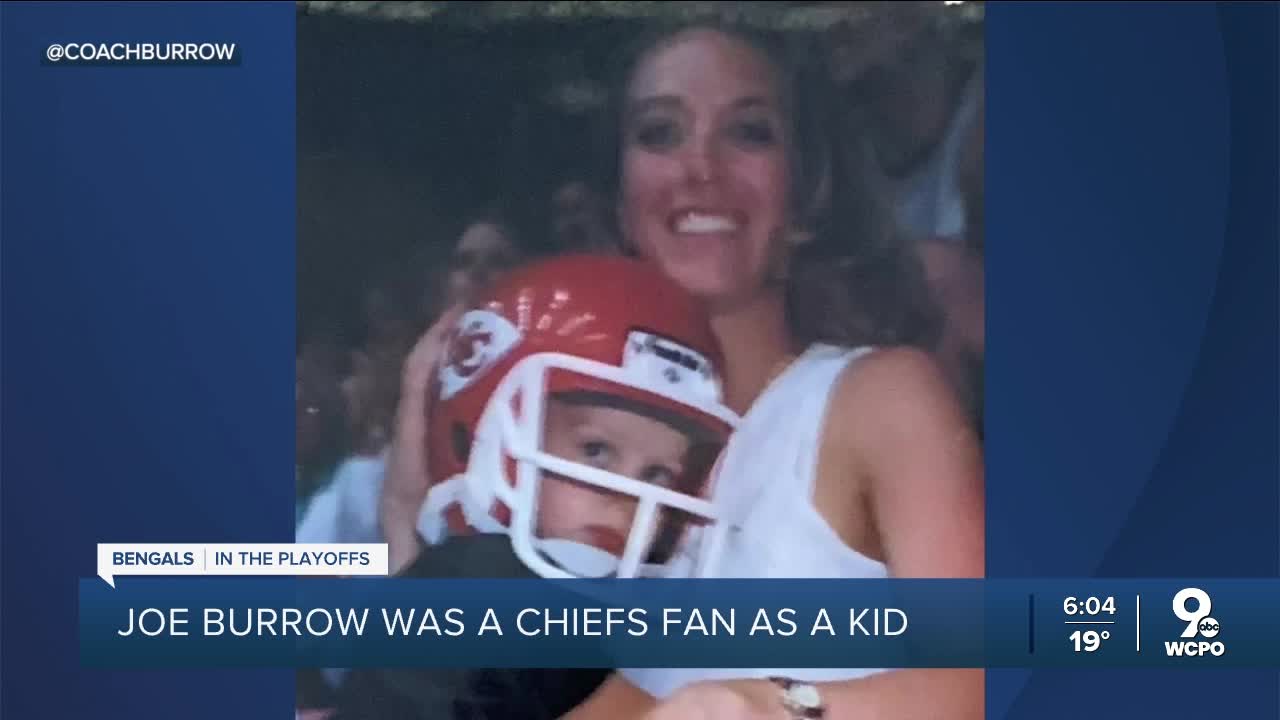 Was Joe Burrow a Chiefs fan growing up?