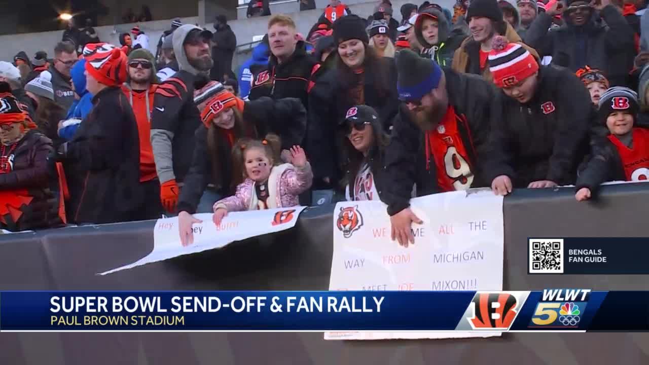 Pep rally brings 30,000 Bengals fans to their feet