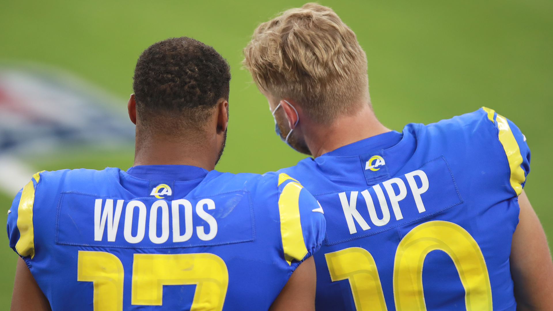 Cooper Kupp and Robert Woods lead the league in red zone targets