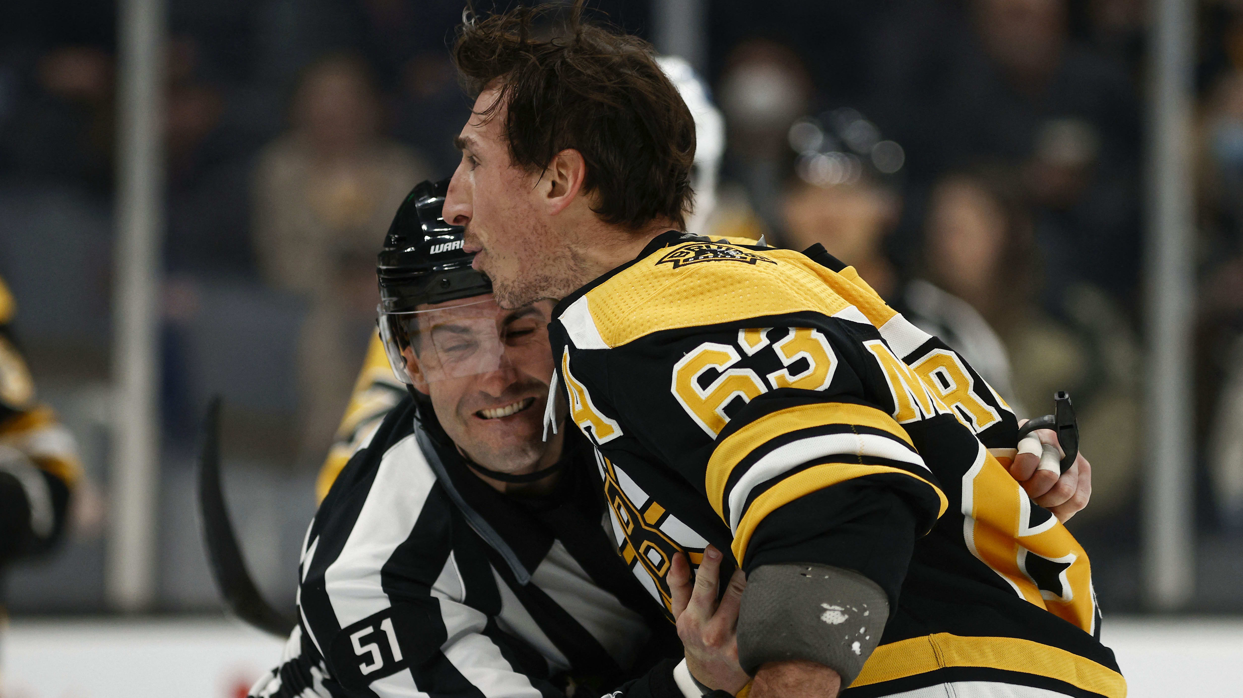 NHL Drunk on X: Brad Marchand wheels a broad at the bar.