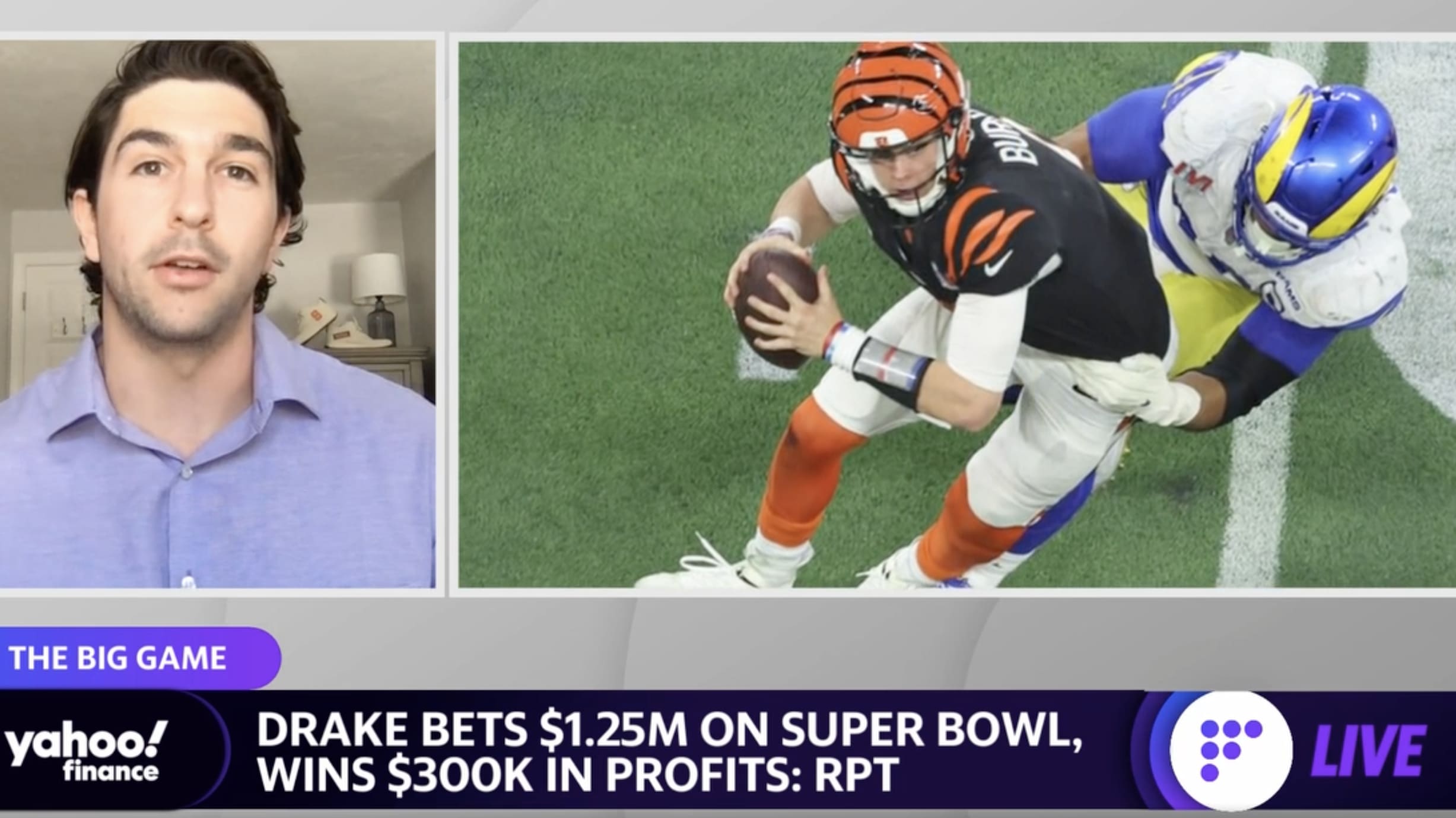 Mattress Mack' places one of largest-ever Super Bowl bets on Bengals