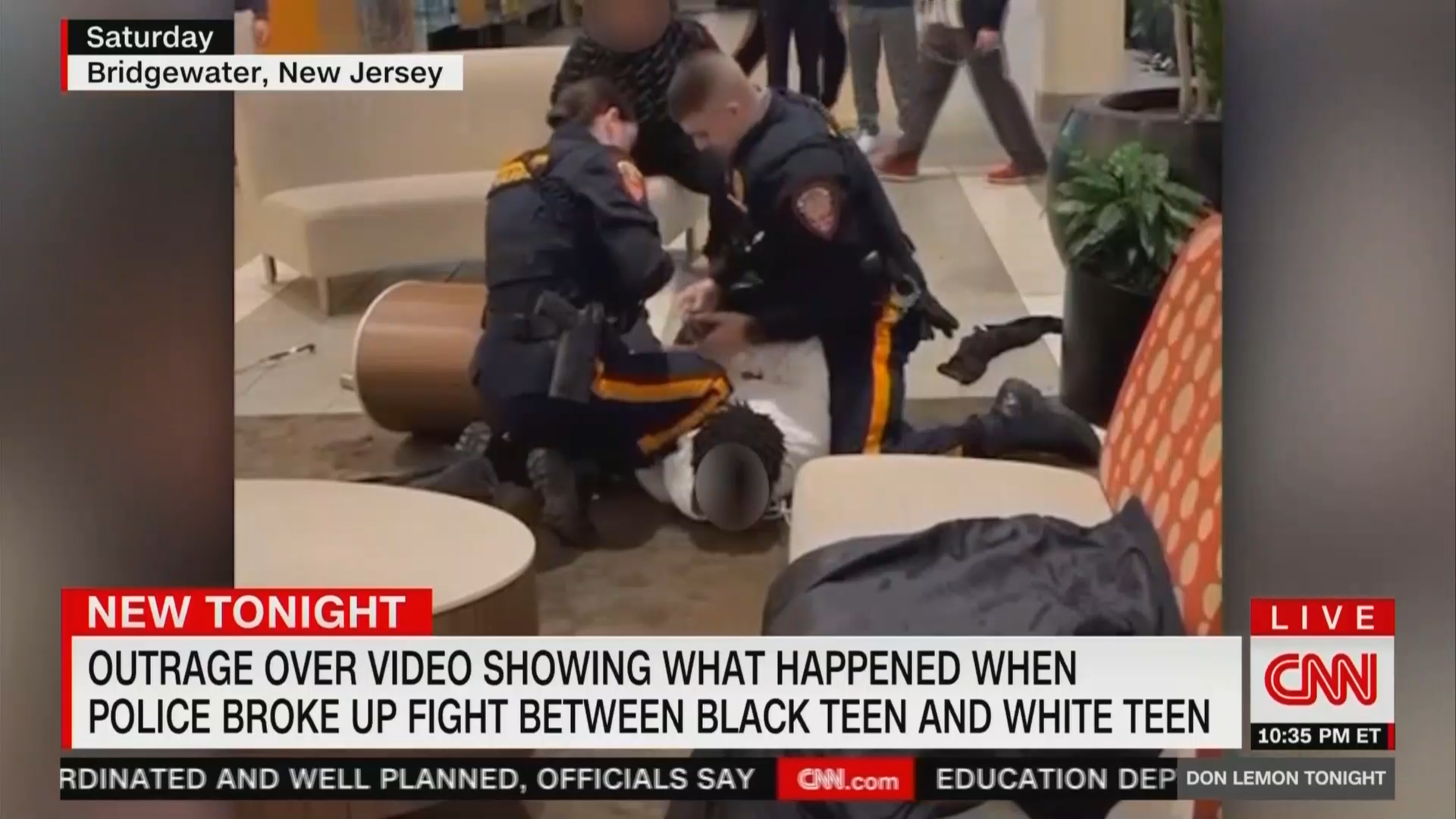 black teens fighting