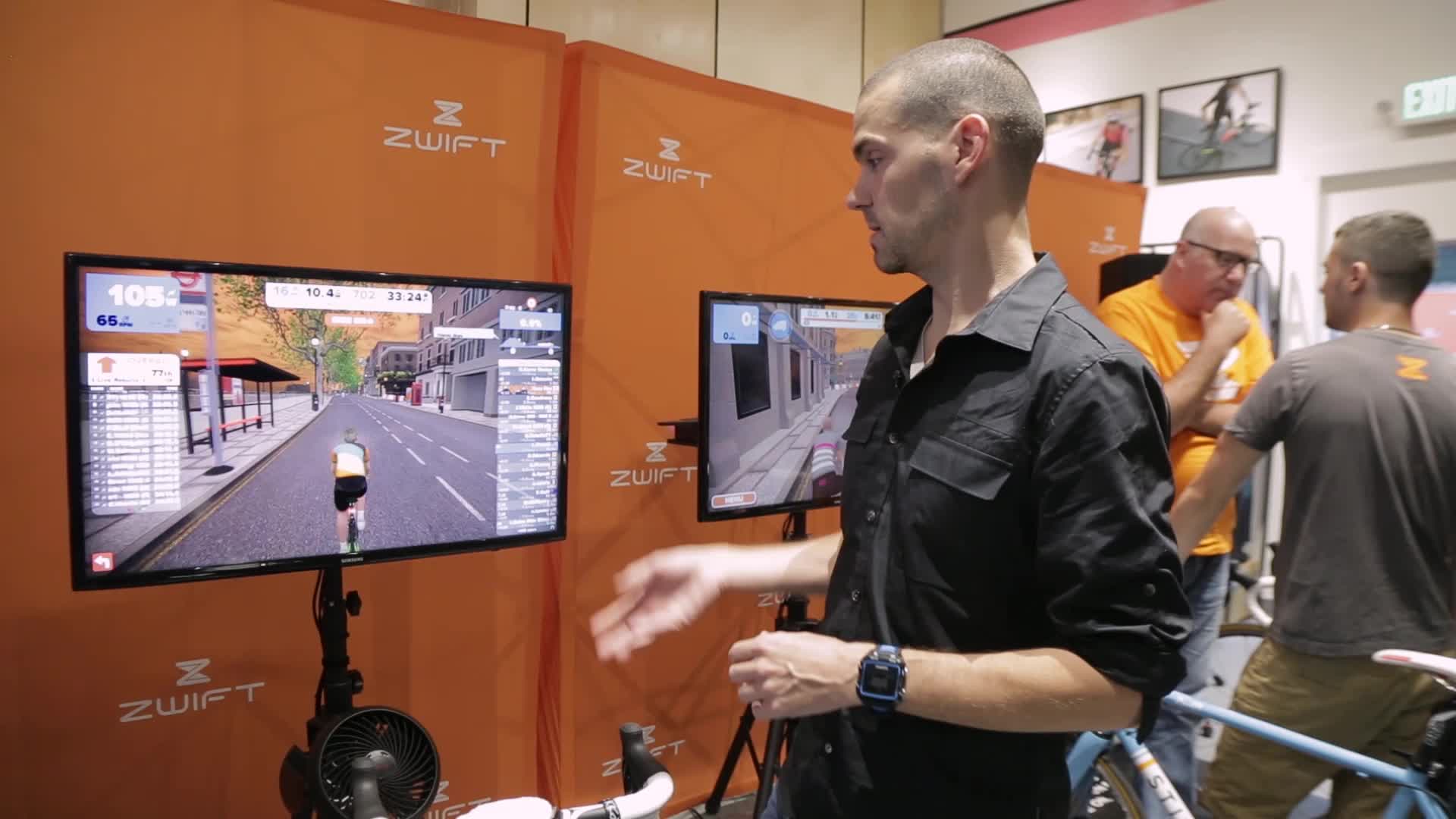 Zwift Is a Massive Multi-Player Online Game You Play with Your