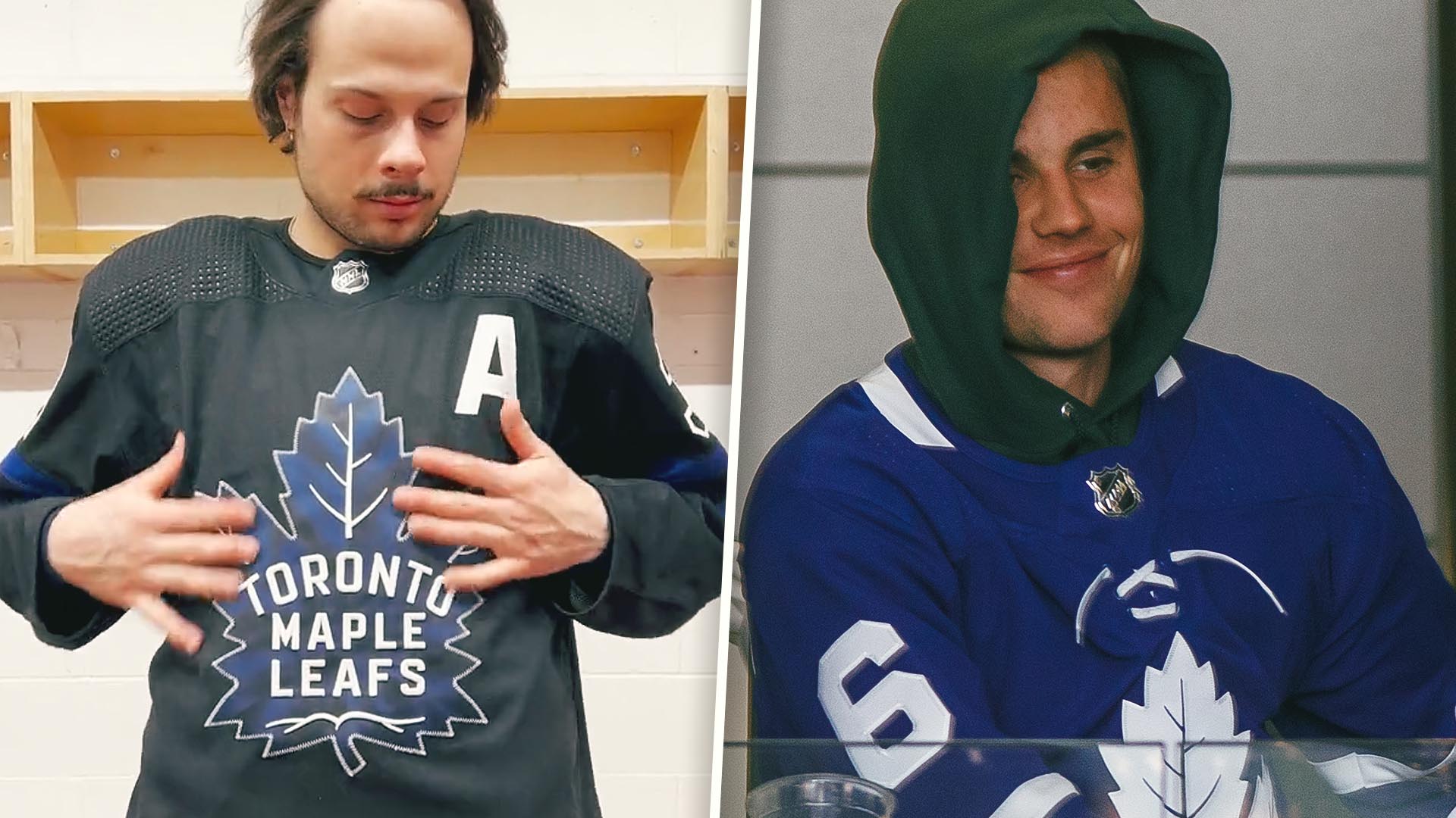 Justin Bieber Designs Alternate Jerseys for the Toronto Maple