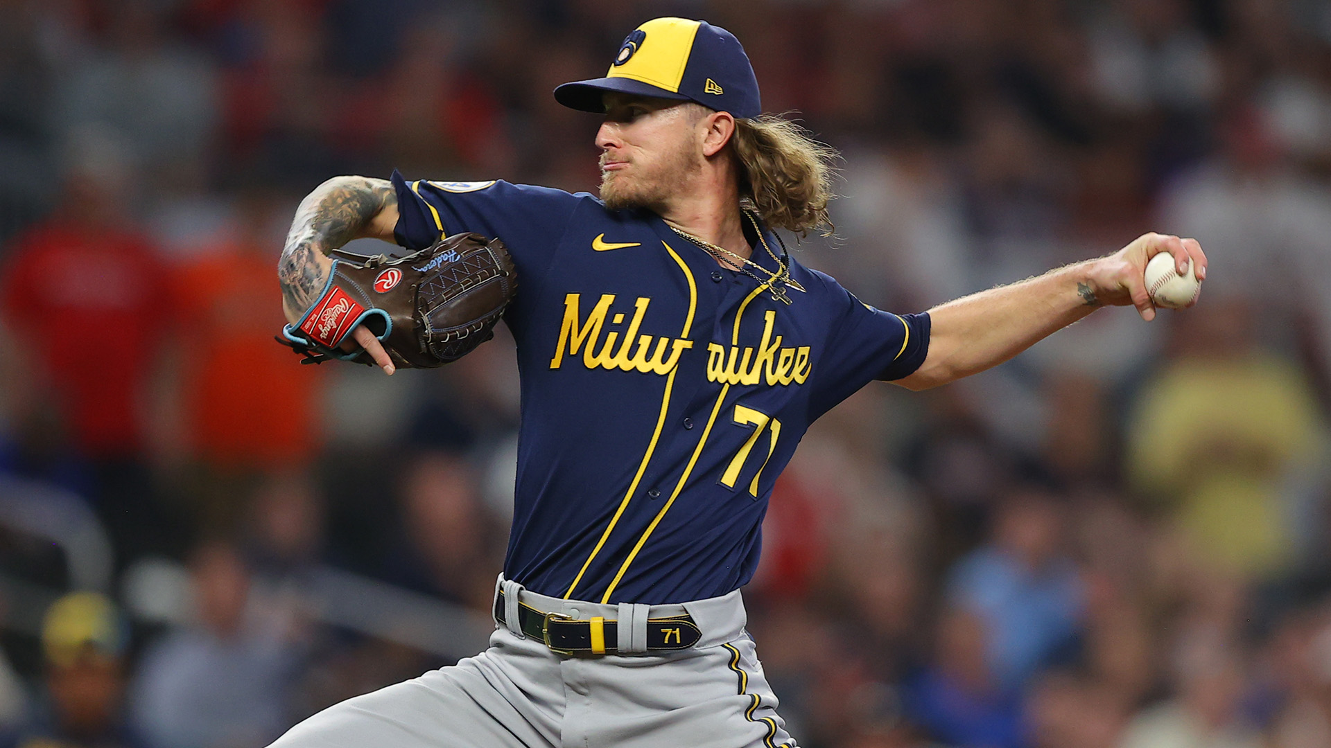 Brewers send down top pitching prospect Josh Hader