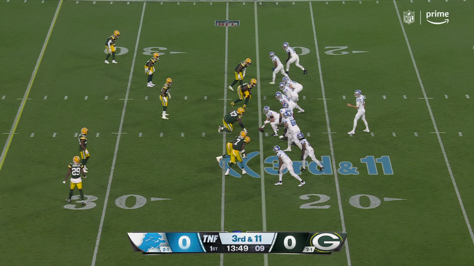 Game Highlights: Packers vs. Lions