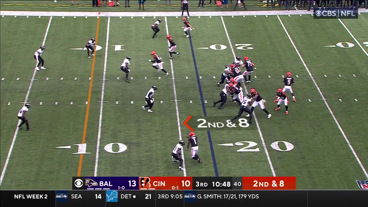 Can't-Miss Play: Baltimore Ravens safety Geno Stone picks off Joe