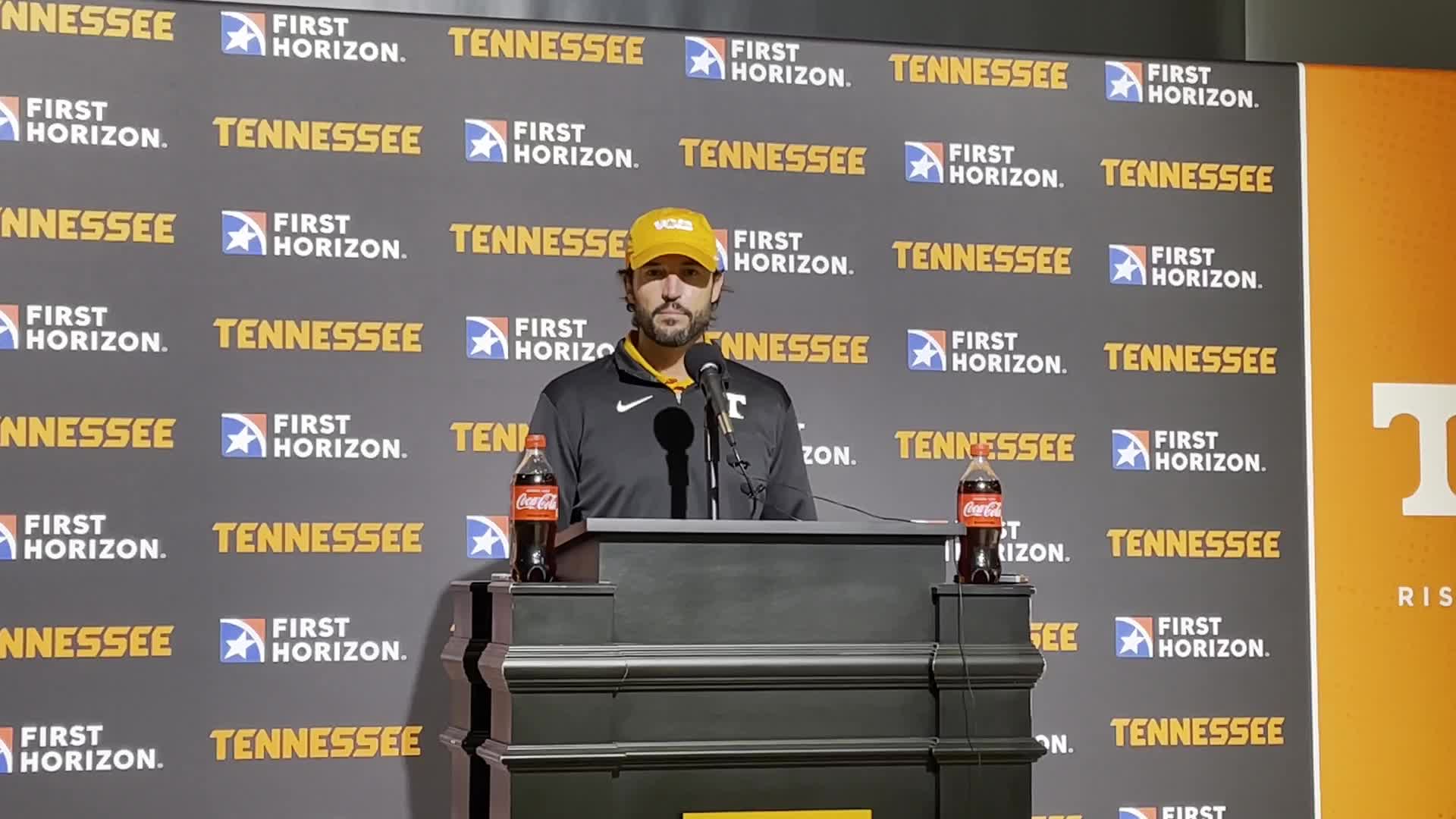 Tennessee baseball's Tony Vitello on Chase Dollander's dominant