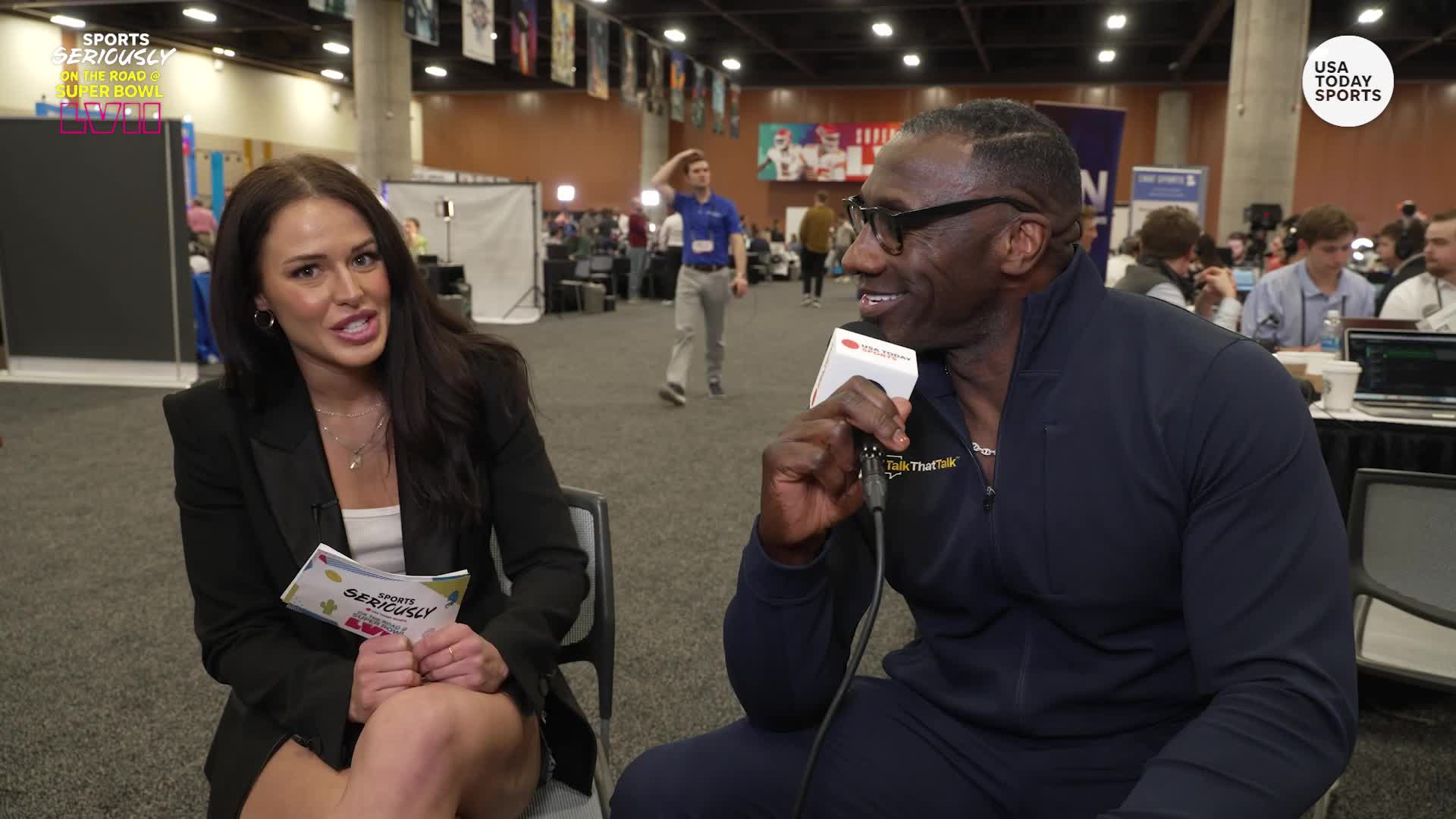 Super Bowl 57 Radio Row: Shannon Sharpe