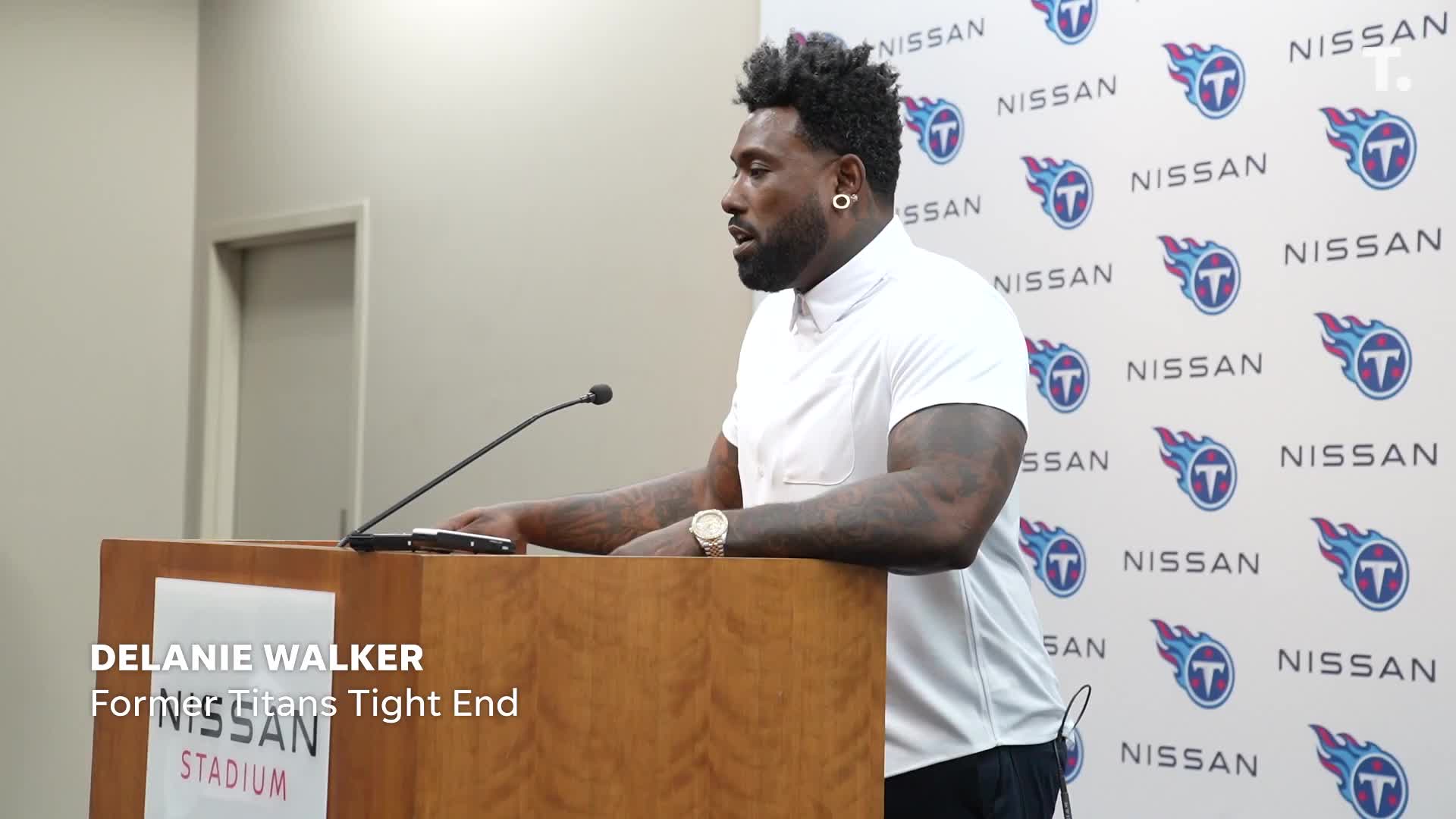 Former Titans Star Delanie Walker Set to Retire as a Member of the