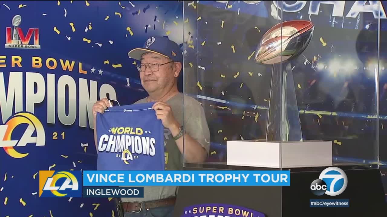 Los Angeles Rams Vince Lombardi Trophy Tour - Riverside Unified School  District