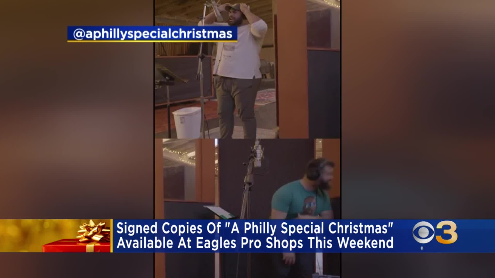 Snag a signed copy of Eagles' A Philly Special Christmas - CBS