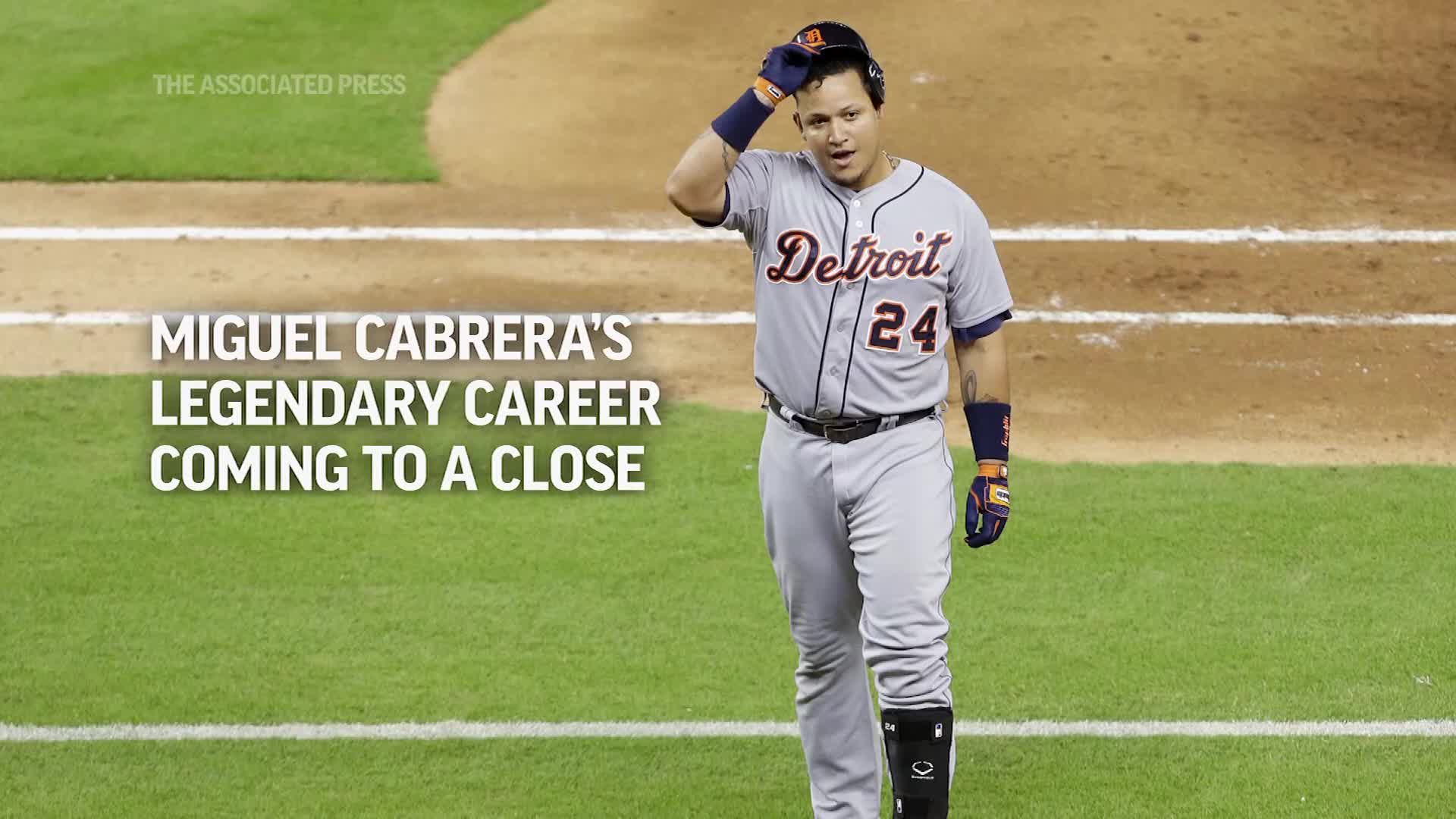 Miguel Cabrera's career coming to close with Tigers