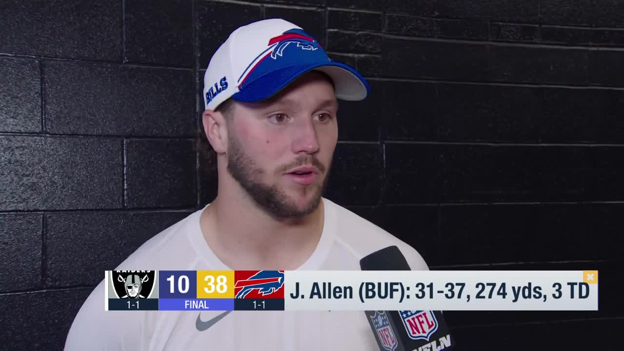 Josh Allen and the Bills bounced back in Week 2 