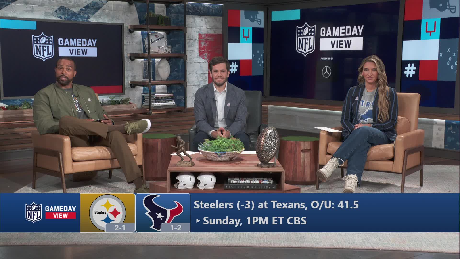 Final-score predictions for Steelers-Texans in Week 4 'NFL GameDay View