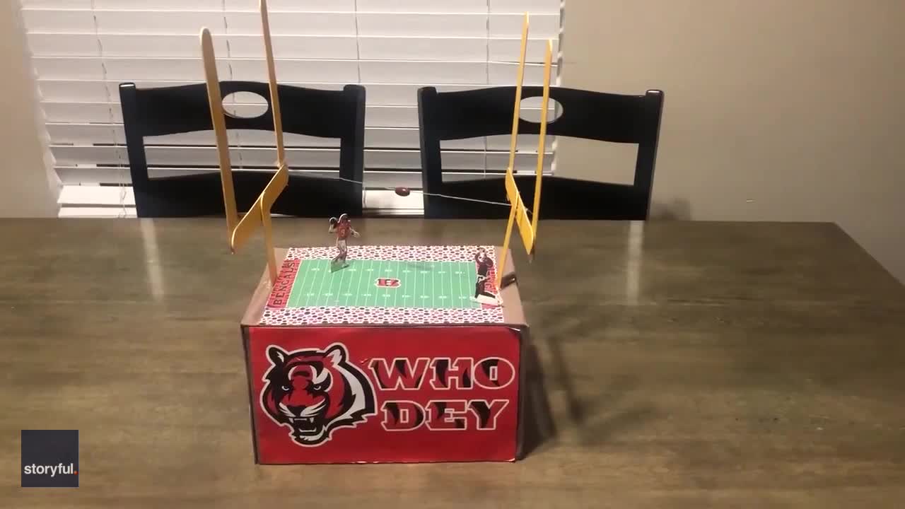 Ohio Mom Creates Bengals-Themed Valentine's Day Box for Son Ahead of Super  Bowl