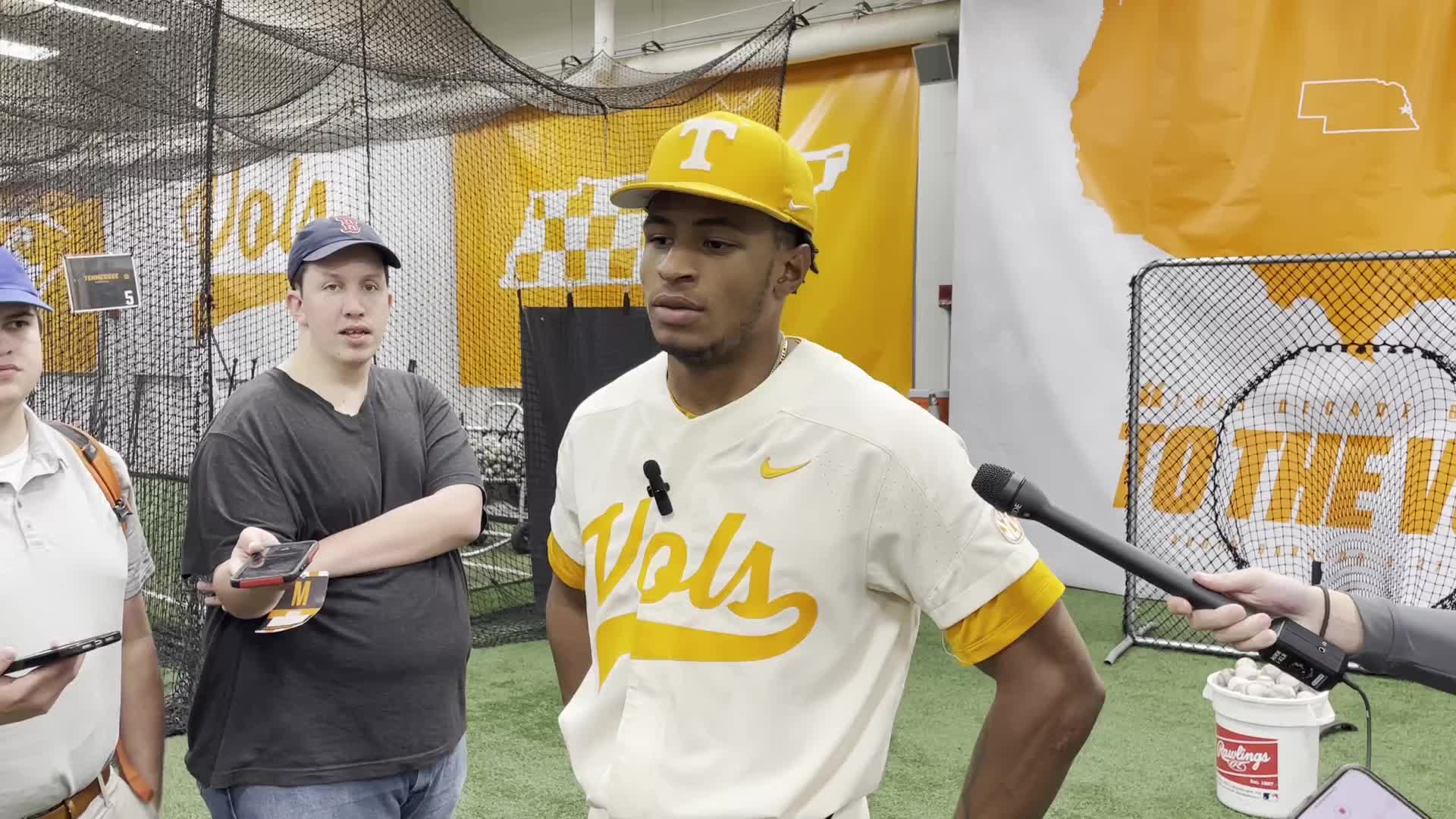 Christian Moore reacts to Vols' sweep of Mississippi State