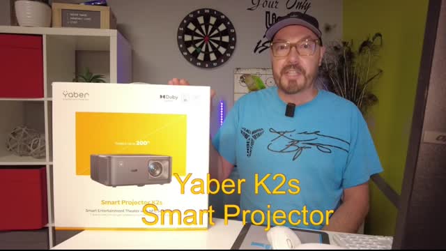 Yaber K2s Smart Projector Review  Dolby Sound,JBL Speakers,Alexa  Enabled,NFC,Wifi 6