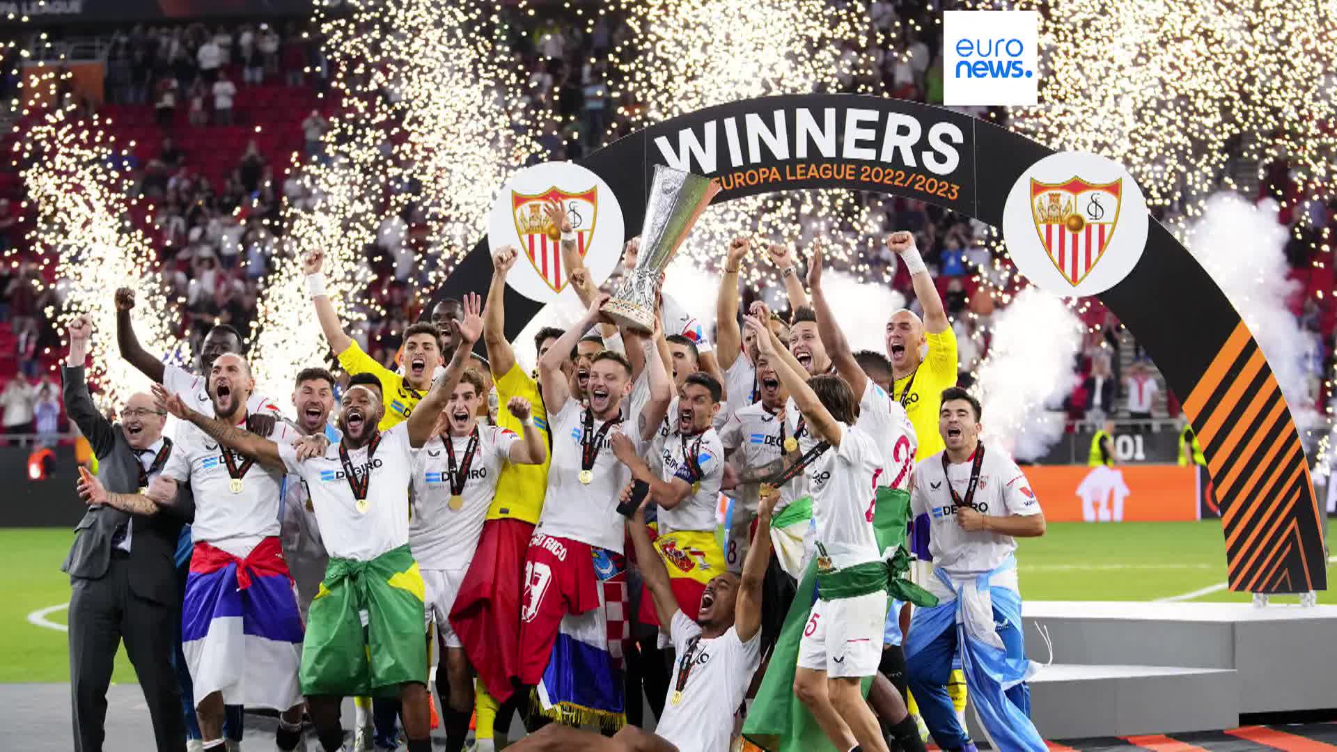 El Sevilla FC gana por séptima vez la Liga Europa de la UEFA - 01.06.2023,  Sputnik Mundo