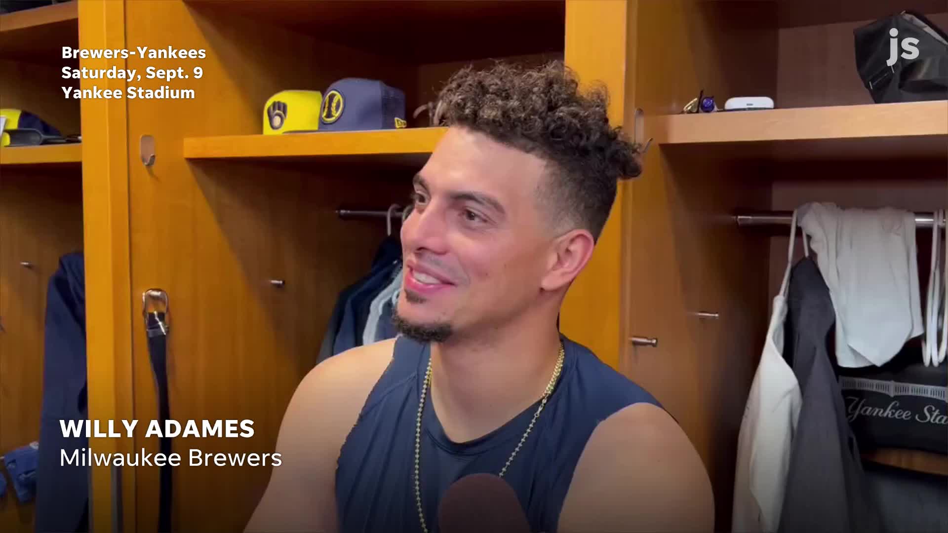 Willy Adames' favorite player growing up was Derek Jeter. Today