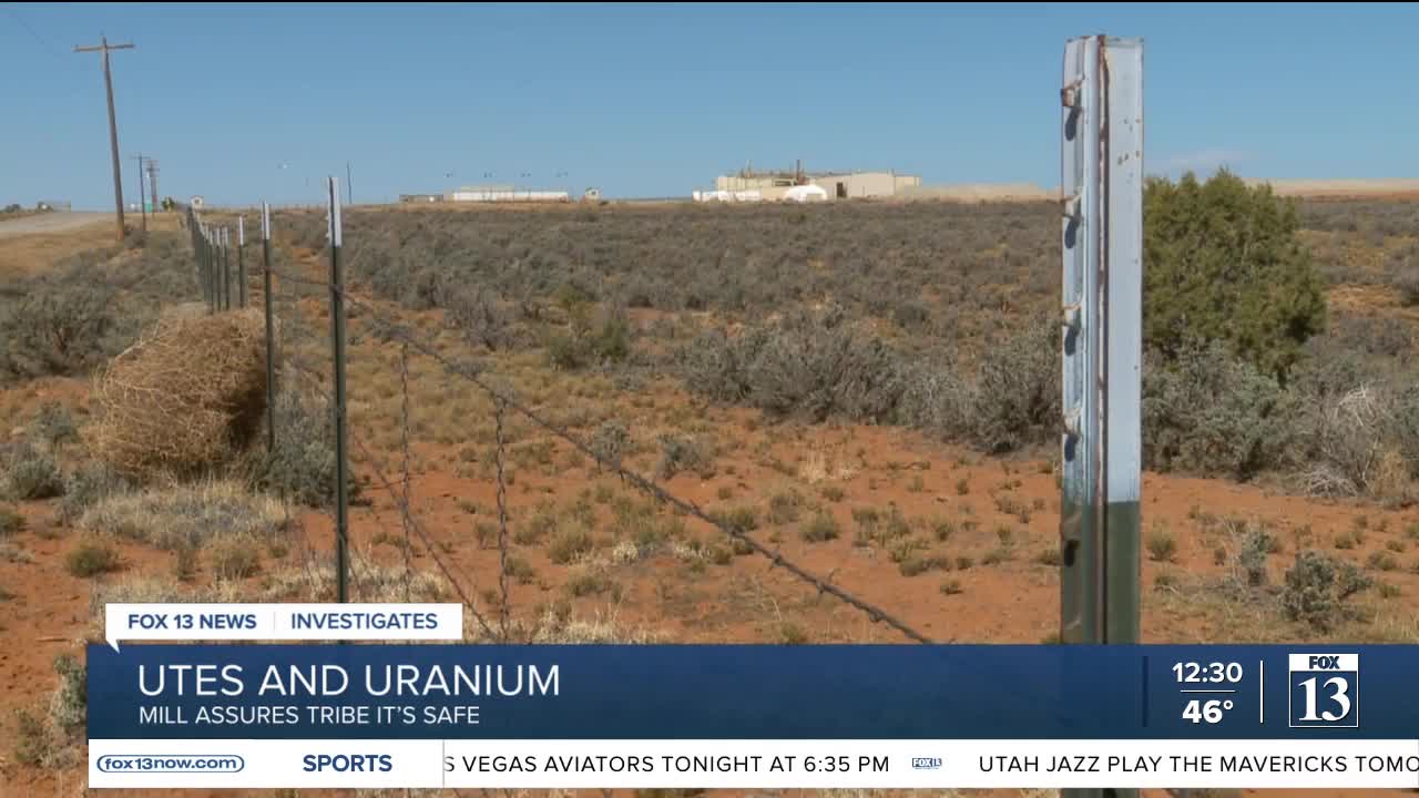 FOX 13 Investigates Uranium mill says its safe and critical, but Ute people want it gone