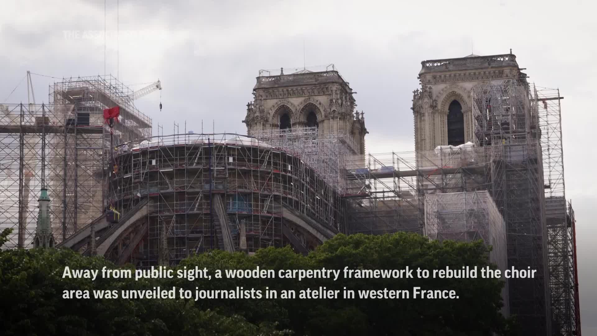 Reconstructing Notre Dame Cathedral - CBS News