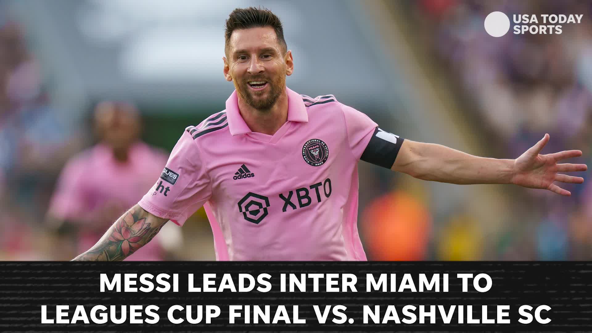 Lionel Messi leads Inter Miami to Leagues Cup final