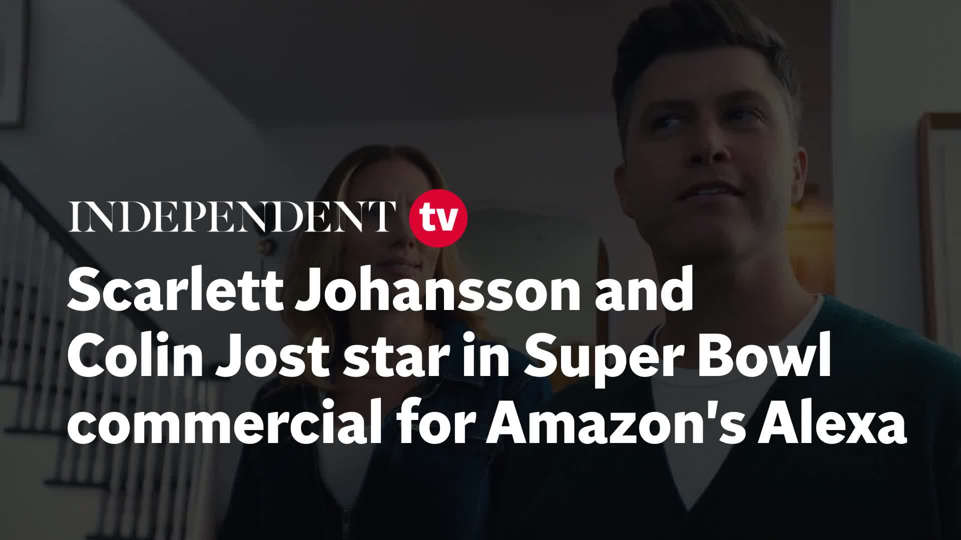 Scarlett Johansson, Colin Jost Star in  Super Bowl Ad