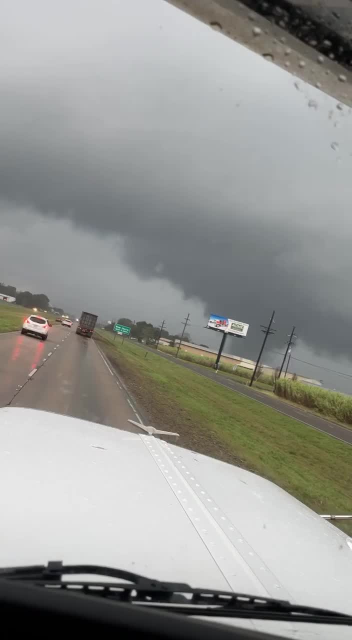 Damage Seen Across New Iberia, Louisiana, as Tornadoes Make Impact