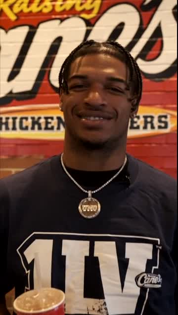 Watch: Bengals' Ja'Marr Chase works at Beechmont Raising Cane's