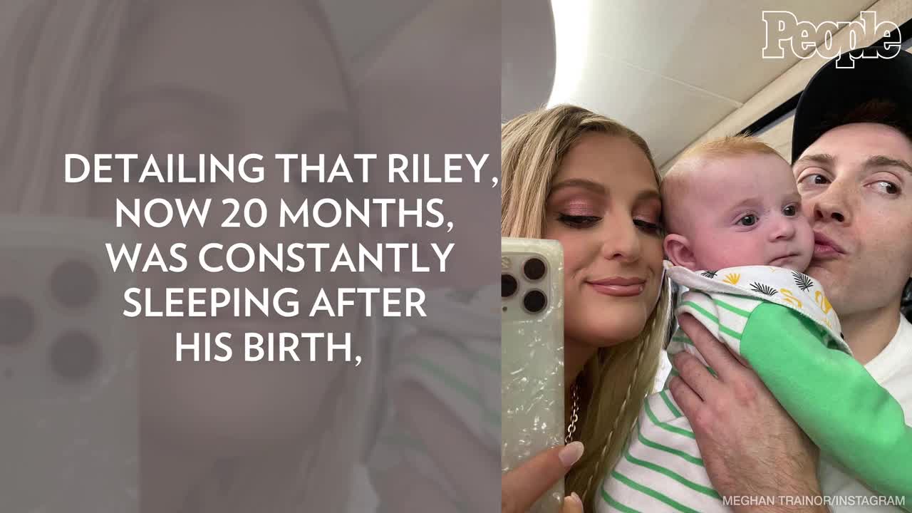 Watch Meghan Trainor's heartwarming video of 2-month-old son