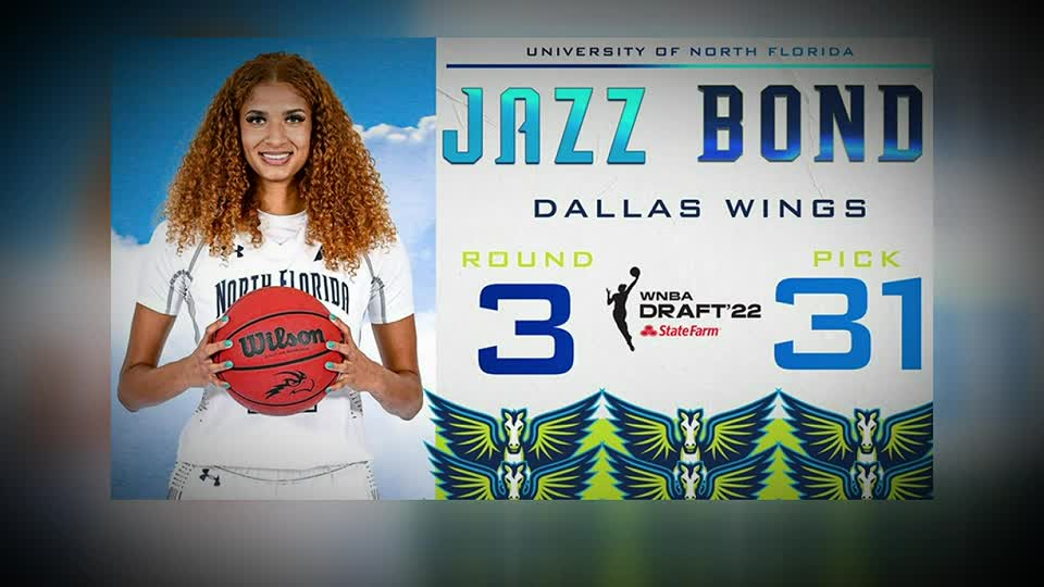 Jazz Bond Goes to the Dallas Wings in WNBA Draft - University of North  Florida Athletics