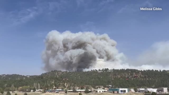 Wildfire Triggers Evacuations In New Mexico Video 4040