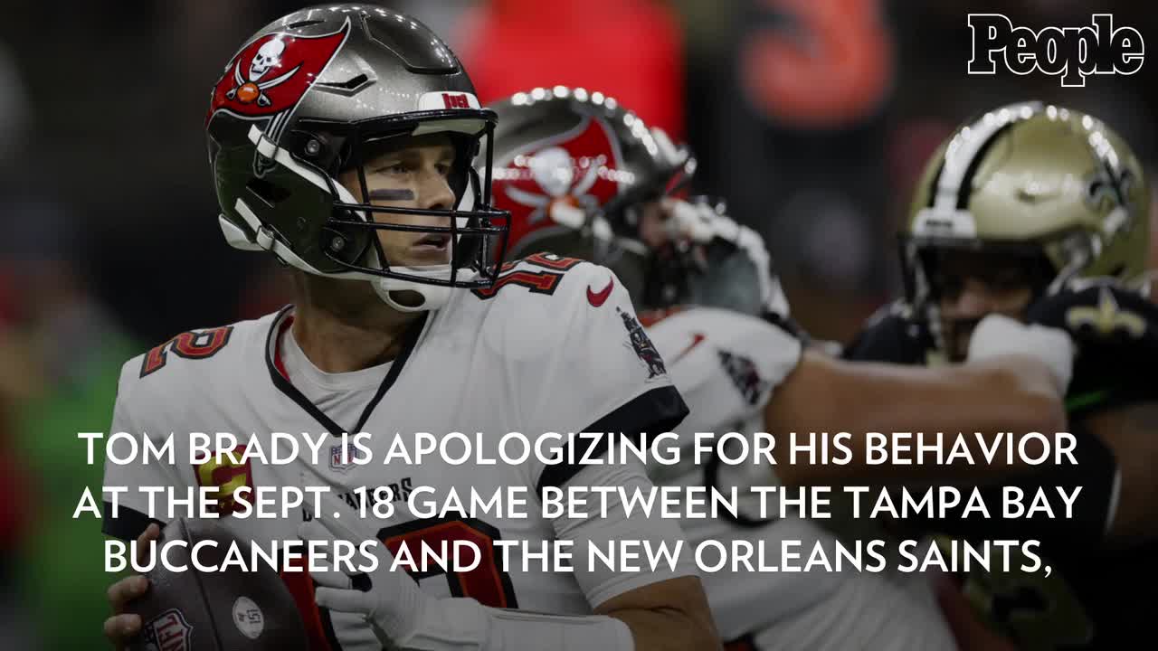 Tom Brady Apologizes After Breaking Tablet During Sunday's Bucs Game