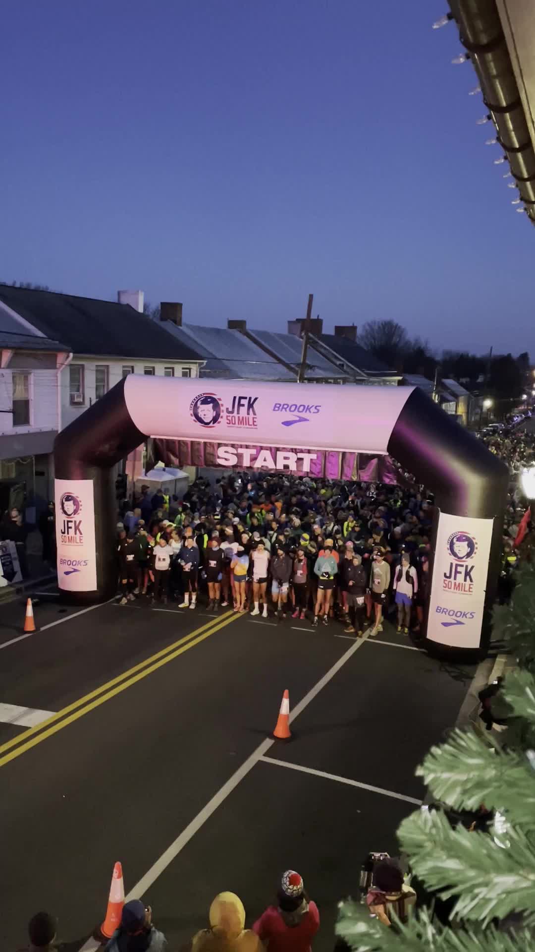 Start of the 60th annual JFK 50 Mile