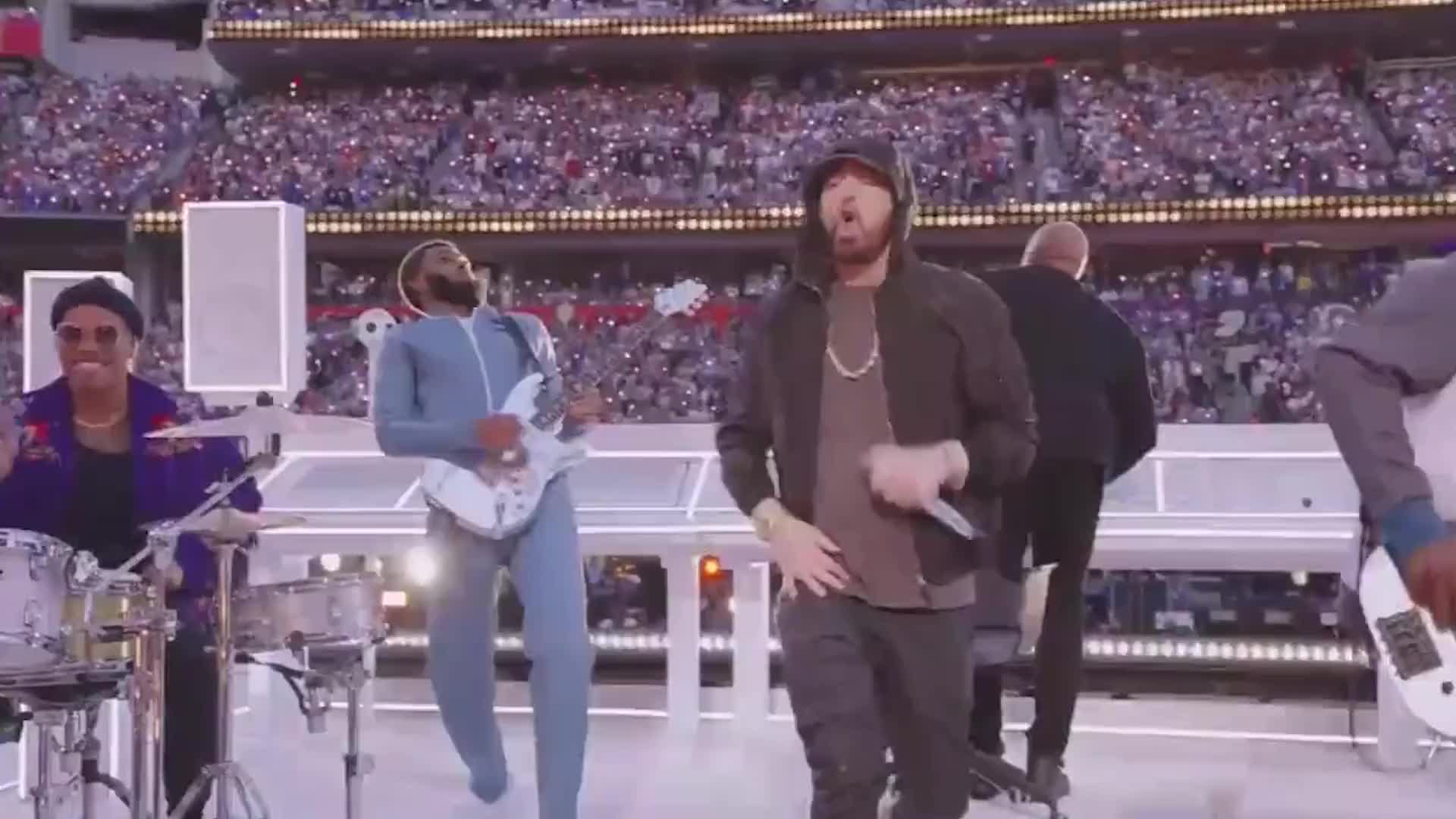 N.F.L. Was 'Aware' Eminem Planned to Kneel During Halftime Show