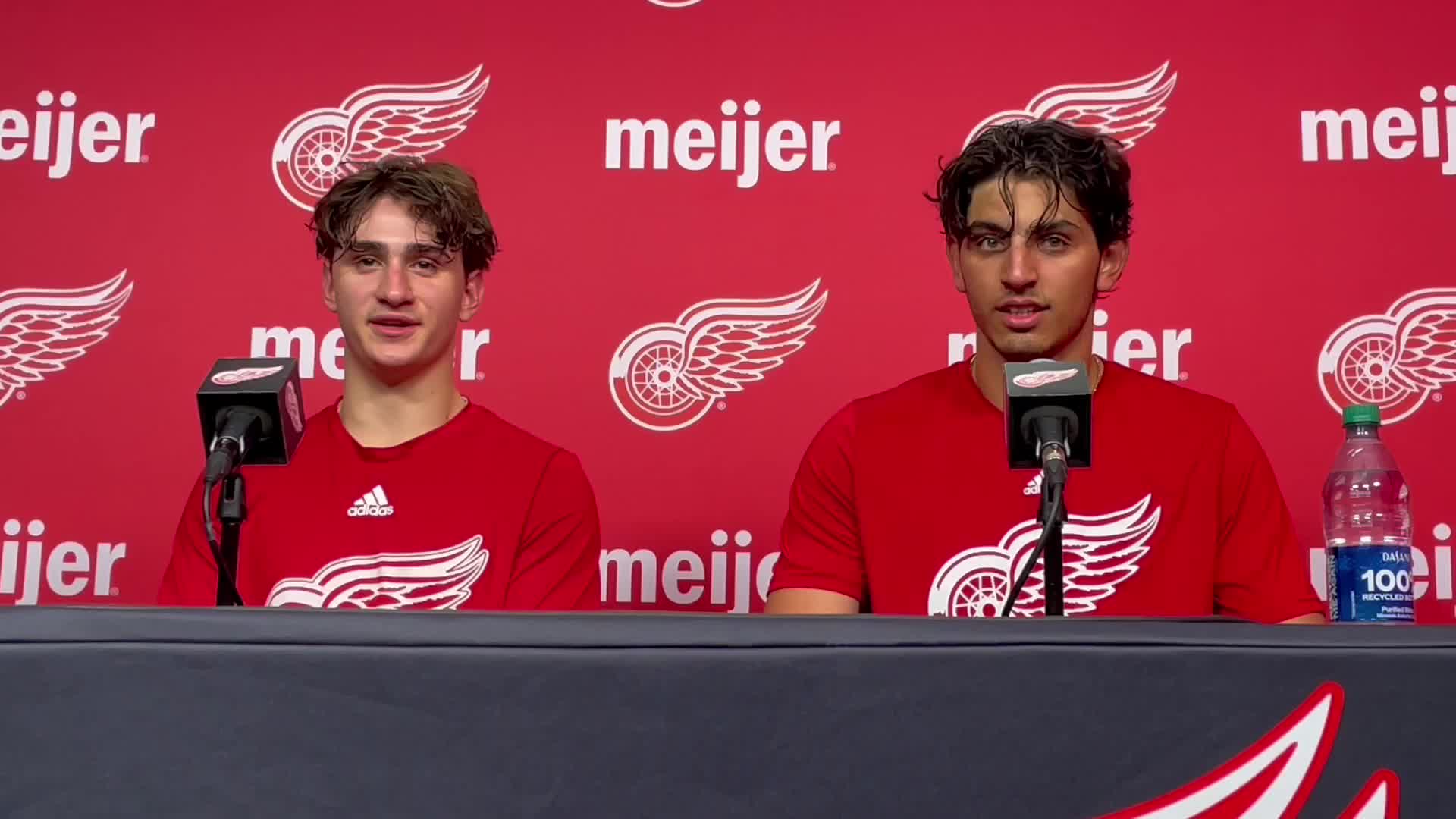 Detroit Red Wings prospects on what they learn at development camp