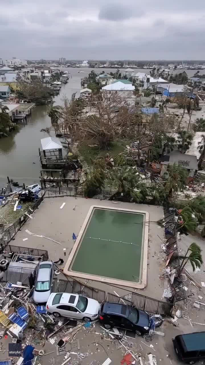 Destruction Seen Across Fort Myers Beach in Wake of Hurricane Ian