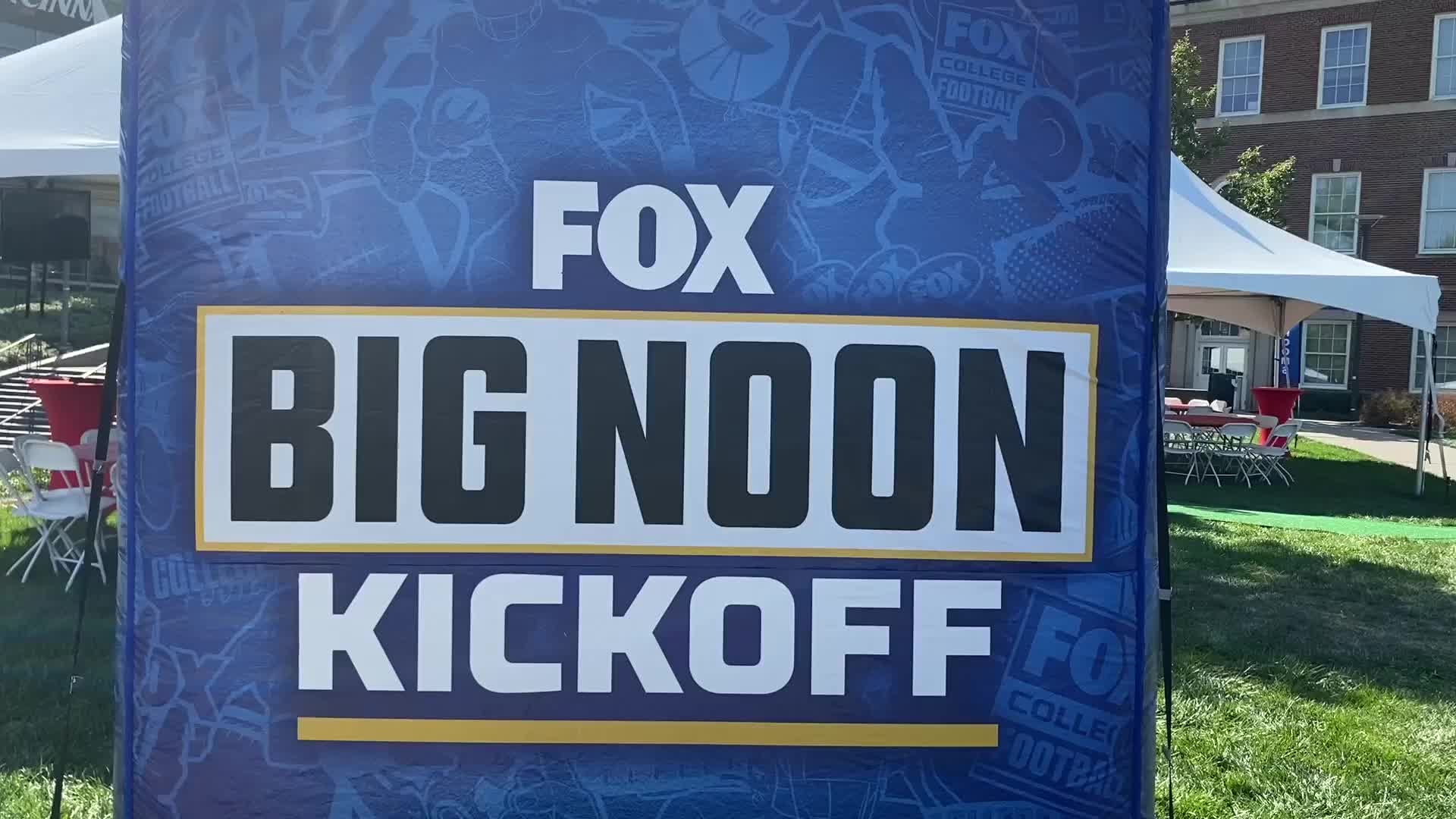 Fox's 'Big Noon Kickoff Show' at UC