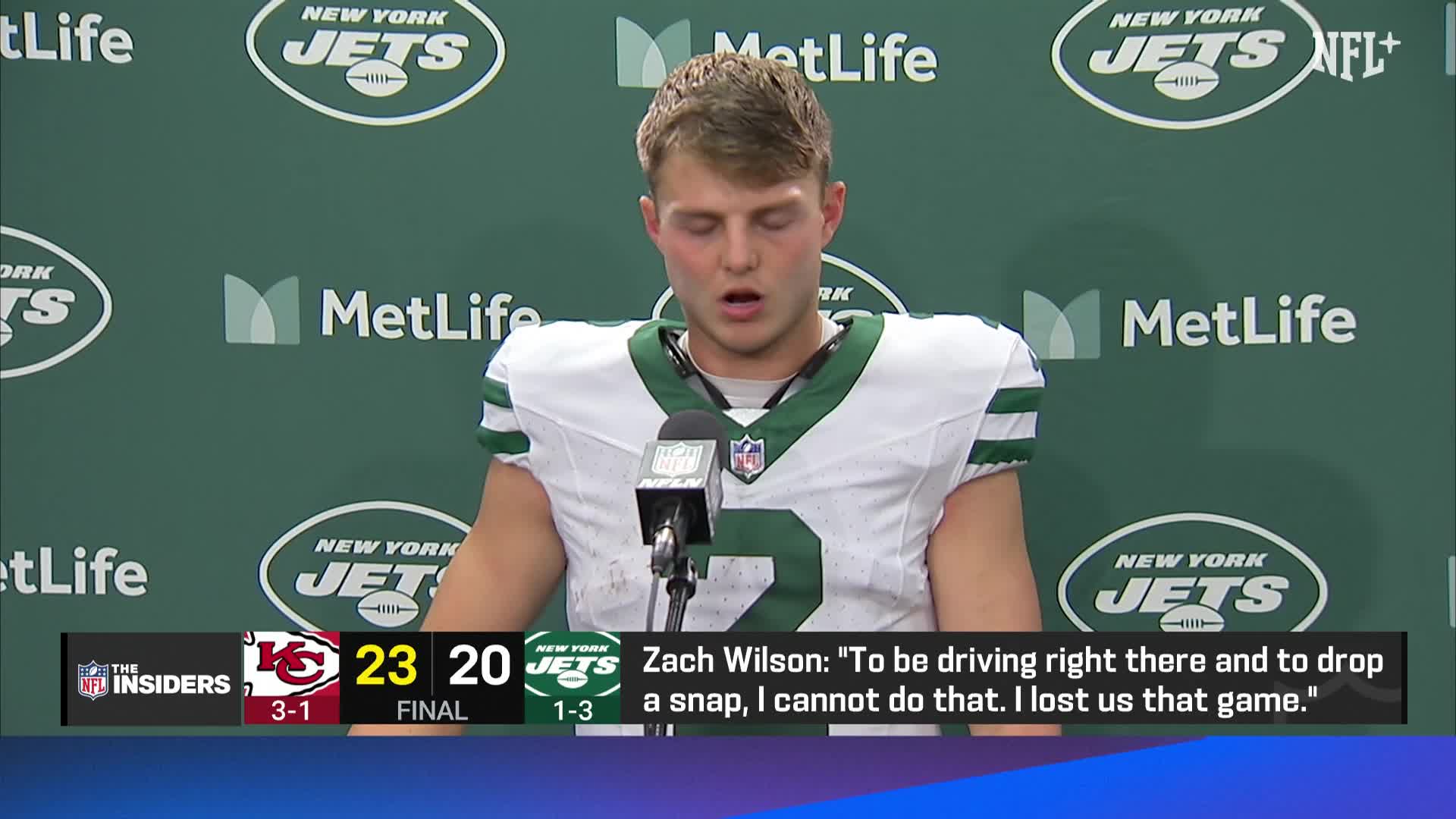 Tonight could be Zach Wilson's final game with the NY Jets